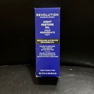 Revolution Night Restore Oil New 1.01floz